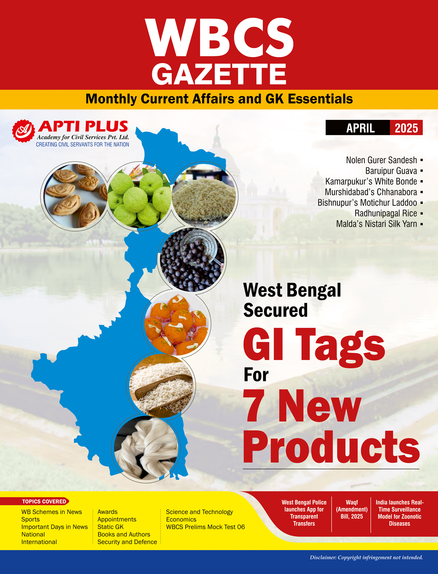 WBCS GAZETTE APRIL  EDITION 2025