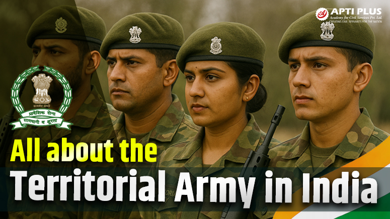 All about the Territorial Army in India