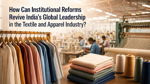 INDIA’S TEXTILE AND APPAREL SECTOR: STATUS, SIGNIFICANCE, CHALLENGES, WAY FORWARD