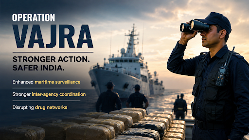 OPERATION VAJRA ANTI-NARCOTICS STRATEGY