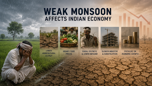 ECONOMIC IMPLICATIONS OF A DEFICIENT MONSOON IN INDIA