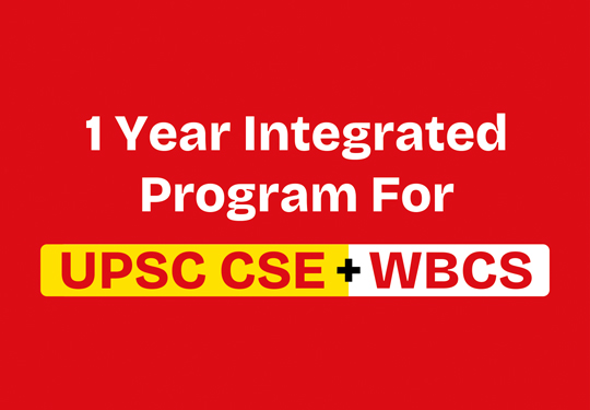 1 Year UPSC+WBCS Integrated Course